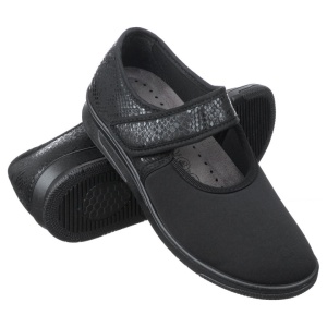 Balerini ortopedici, stretch, PodoWell Neva negru