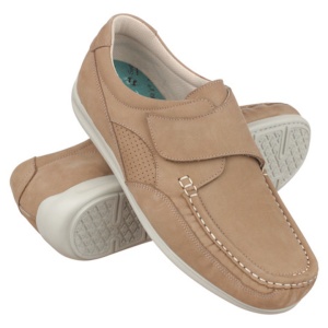 Mocasini ortopedici, piele naturala, bej, barbati PinosoS 6413-H