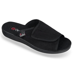 Papuci de casa, ortopedici, OrtoMed 517-T44L negru