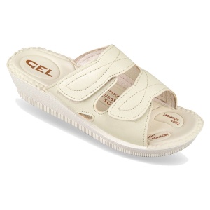Papuci ortopedici, pentru monturi, dama, Mjartan 2817-G09 crem