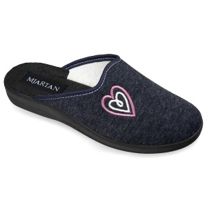 Saboti de casa, ortopedici, pentru femei, Mjartan 607-L238-133 bleumarin