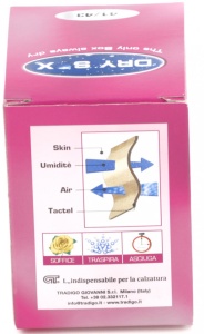 Sosete de vara, albe, pentru femei si barbati, Dry Sox