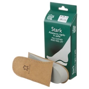 Talonete inaltatoare rigide de 2 cm, piele naturala, Stark