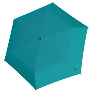 Umbrele cu protectie UV50+ Knirps U. 200 Ultra Light turcoaz, pentru ploaie si soare