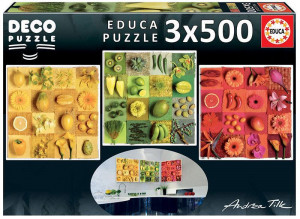 Puzzle Deco Exotic Fruits and Flowers