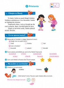Citesc cu Ronți - caiet de lectură și aplicații pentru clasa I - Img 4