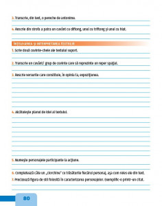 Limba şi literatura română pentru clasa a VI-a - aplicaţii, recapitulări şi teste de evaluare - Img 4