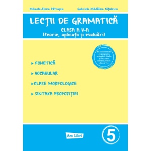 Lecții de gramatică - clasa a V-a