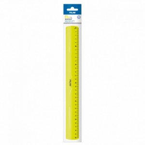 LINIAR 30CM FEXIBIL GALBEN MILAN