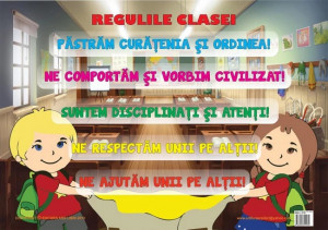 Plasa Tabla Plansa Regulile Clasei
