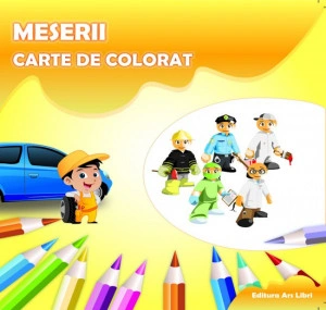 Carte de colorat - Meserii
