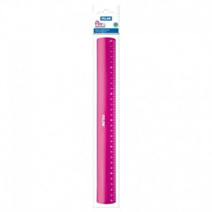 LINIAR 30CM FEXIBIL ROZ MILAN