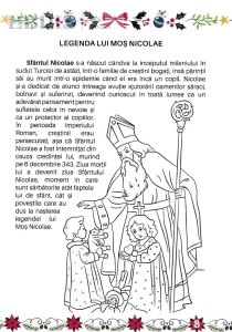 Magie de iarna: Mos Nicolae. Povestim, colindam, recitam si coloram - Img 3