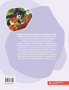 Poveste de vacanţă – La drum cu Motanul Încălţat: caiet de lucru pentru vacanţa de vară: clasa I - Img 2