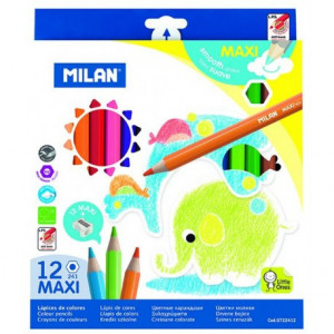 CREION COLOR 12 MAXI HEXAGONAL MILAN