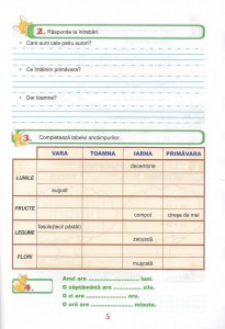În caruselul vacanței fișe interdisciplinare clasa I-a - Img 3