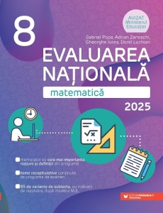Matematică. Evaluare Națională 2025. Clasa a VIII-a