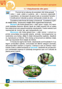 Biologie - Manual pentru clasa a V-a - Img 3