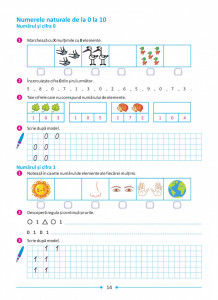Matematică și explorarea mediului - auxiliar didactic pentru clasa I - Img 6
