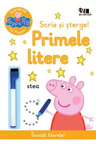 Peppa Pig: Exersează cu Peppa. Scrie și șterge! Primele litere, Neville Astley și Mark Baker,2021