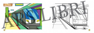 Colorăm şi învăţăm - Mijloace de transport - Img 3