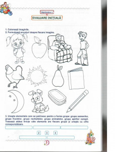 Fișe interdisciplinare, Clasa pregătitoare - Img 4