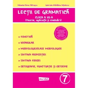 Lecții de gramatică - clasa a VII-a