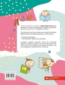 Limba şi literatura română. Exerciții, fișe de lucru, teste de evaluare. Clasa a III-a - Img 2