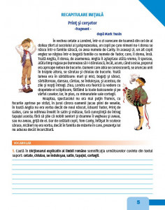 Limba şi literatura română pentru clasa a VI-a - aplicaţii, recapitulări şi teste de evaluare - Img 2