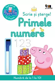 Peppa Pig: Exersează cu Peppa. Scrie și șterge! Primele numere,2021