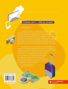 @vacantadevara.eu. Scrisorile verii. Caiet de vacanță pentru limba și literatura română. Clasa a VI-a - Img 2