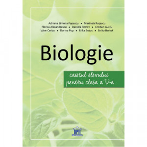 Biologie - Caietul elevului pentru Clasa a V-a