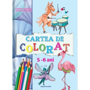 Carte de colorat 5-6 ani