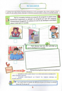 În caruselul vacanței fișe interdisciplinare clasa pregătitoare - Img 2