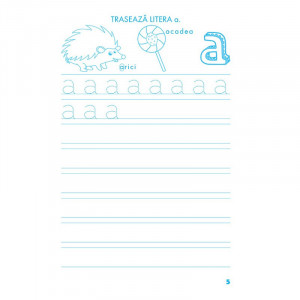Scrie de la A la Z(et) literele de tipar din alfabet! - Img 2