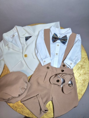 Costum complet de botez