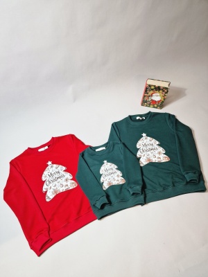 Set bluze de Craciun pentru familie Mama - Baiat - Tata