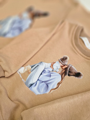 Set bluze mamă fiu ieftin Matei