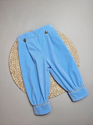Pantaloni botez Micul Print