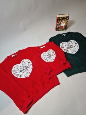 Set bluze de Craciun pentru familie Tata -Mama-Fetita