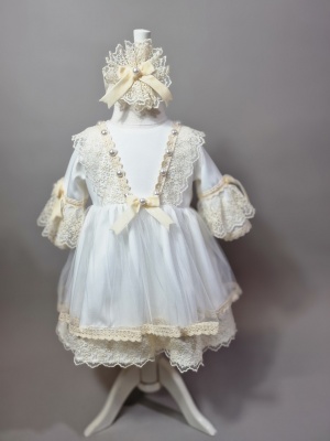 Rochie de botez ivoire