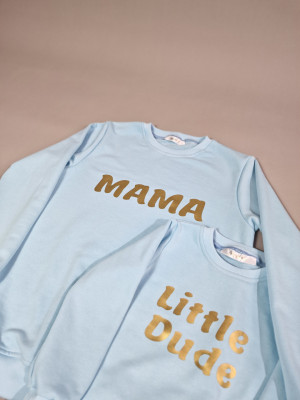 Set bluze mamă fiu bleo Little Dude 3