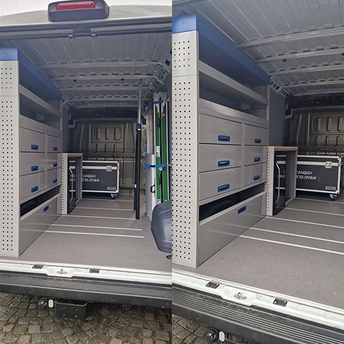 Mobilier duba - Rafturi metalice