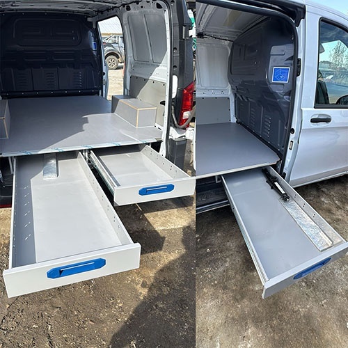 Mobilier autoutilitara - Sertarele XLD