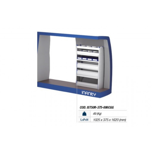 Modul standard Infinity Seria 50 IST50R-375-006CGG partea dreapta