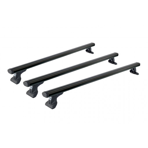 Sistem de 3 bare transversale aluminiu CRUZ 925-102 Alu Cargo Dark AF3-118 pentru Nissan Townstar (rear doors)