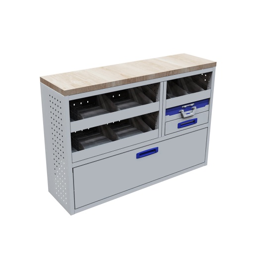 Sistem mobilier modular Provan VCPL-125-028-1 pentru RENAULT Kangoo 2008-2021, ampatament L1 (2697 mm), inaltime H1 (1816 mm)