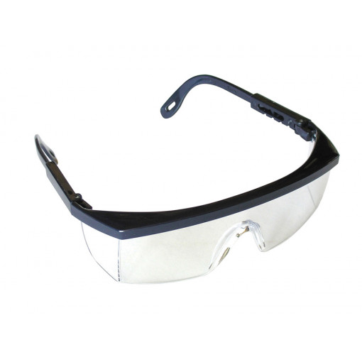Ochelari de protectie reglabili, din PVC + policarbonat