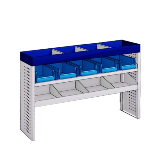 Sistem mobilier modular Provan SVOS-1001-1 pentru MERCEDES Citan 2022, ampatament L3 (3081 mm), inaltime H1 (1258 mm)