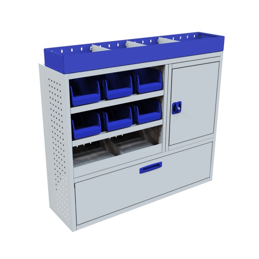 Sistem mobilier modular Provan VCPL-125-015-1 pentru VAUXHALL Combo 2011-2018, ampatament L1 (2755 mm), inaltime H2 (2125 mm)